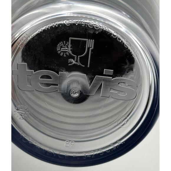 Tervis Clear 16 Oz Tumbler With Handle & Black Lid Double Walled Travel NWOT - Picture 6 of 7